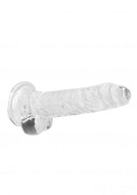 Load image into Gallery viewer, Realrock 7'' Realistic Dildo With Balls Clear
