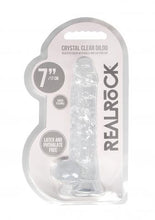 Load image into Gallery viewer, Realrock 7'' Realistic Dildo With Balls Clear