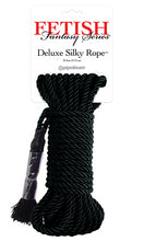 Load image into Gallery viewer, Deluxe Silk Rope Black