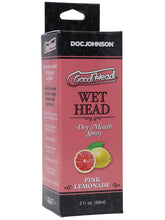 Load image into Gallery viewer, Goodhead Wet Head Dry Mouth Spray Pink Lemonade 59ml
