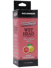 Load image into Gallery viewer, Goodhead Wet Head Dry Mouth Spray Pink Lemonade 59ml