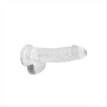 Load image into Gallery viewer, Realrock 6'' Realistic Dildo With Balls Clear