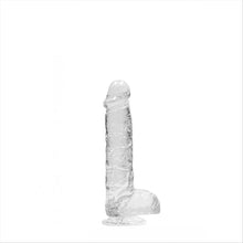 Load image into Gallery viewer, Realrock 6'' Realistic Dildo With Balls Clear