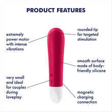 Load image into Gallery viewer, Satisfyer Ultra Power Bullet 1 Red