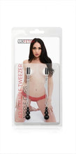 Load image into Gallery viewer, Lux Fetish Adjustable Tweezer Nipple Clips