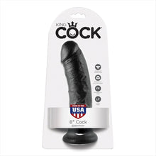 Load image into Gallery viewer, King Cock 8" Black