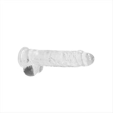 Load image into Gallery viewer, Realrock 9'' Realistic Dildo With Balls Clear