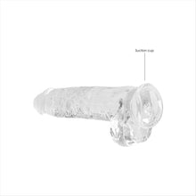 Load image into Gallery viewer, Realrock 9'' Realistic Dildo With Balls Clear