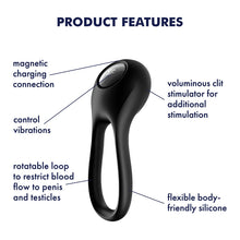 Load image into Gallery viewer, Satisfyer Majestic Duo Black