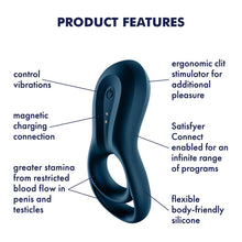 Load image into Gallery viewer, Satisfyer Epic Duo Navy (app)
