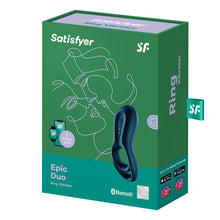 Load image into Gallery viewer, Satisfyer Epic Duo Navy (app)
