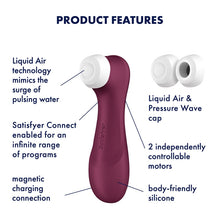 Load image into Gallery viewer, Satisfyer Pro 2 Gen 3 (app) Wine Red