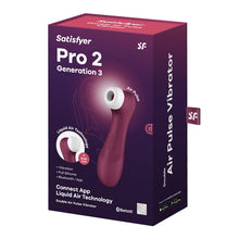 Load image into Gallery viewer, Satisfyer Pro 2 Gen 3 (app) Wine Red
