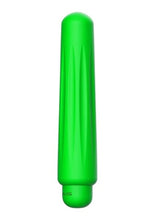 Load image into Gallery viewer, Delia - Abs Bullet With Silicone Sleeve - 10-speeds - Green