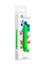 Load image into Gallery viewer, Delia - Abs Bullet With Silicone Sleeve - 10-speeds - Green