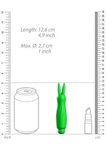Load image into Gallery viewer, Sofia - Abs Bullet With Silicone Sleeve - 10-speeds - Green
