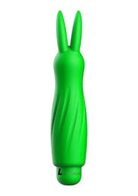 Load image into Gallery viewer, Sofia - Abs Bullet With Silicone Sleeve - 10-speeds - Green