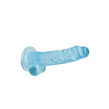Load image into Gallery viewer, Realrock 7'' Realistic Dildo With Balls Blue
