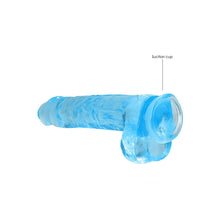 Load image into Gallery viewer, Realrock 9'' Realistic Dildo With Balls Blue