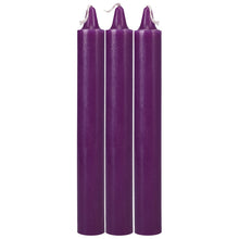 Load image into Gallery viewer, Japanese Drip Candles 3pk Purple