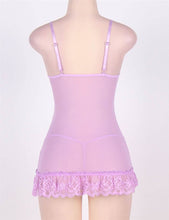 Load image into Gallery viewer, V Neck Lace Cami Purple (12-14) Xl
