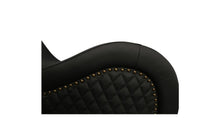 Load image into Gallery viewer, Kama Sutra Mebon Chaise Love Lounge Leather Studded And Quilted Black

