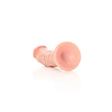 Load image into Gallery viewer, Realrock 6'' Realistic Curved Dildo Flesh
