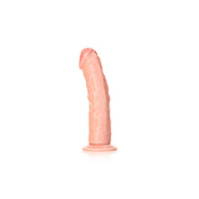 Load image into Gallery viewer, Realrock 7'' Realistic Curved Dildo Flesh