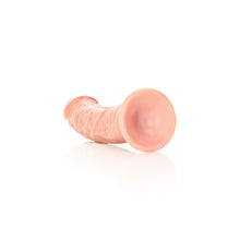 Load image into Gallery viewer, Realrock 7'' Realistic Curved Dildo Flesh