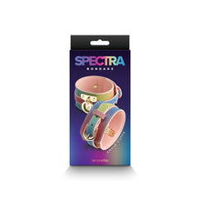 Load image into Gallery viewer, Spectra Bondage Ankle Cuffs Rainbow
