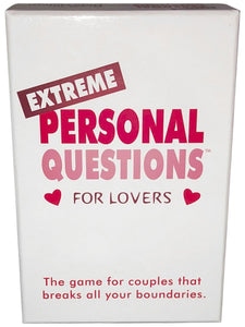 Extreme Personal Questions For Lovers