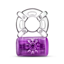 Load image into Gallery viewer, Play With Me Pleaser Rechargeable C-ring Purple