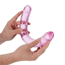 Load image into Gallery viewer, Realrock 34cm Double Dong Pink (14")