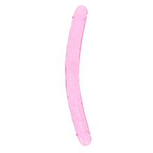 Load image into Gallery viewer, Realrock 34cm Double Dong Pink (14")
