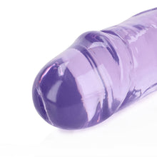 Load image into Gallery viewer, Realrock 34cm Double Dong Purple (14")