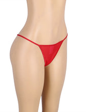 Load image into Gallery viewer, Red G-string With Diamond Back (8-10 ) M
