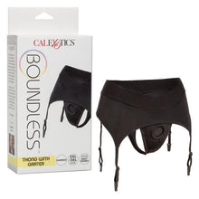 Load image into Gallery viewer, Boundless Thong With Garter 2xl/3xl