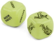 Load image into Gallery viewer, Glow In The Dark Sex Dice Large