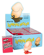 Load image into Gallery viewer, Wind Up Jumping Jolly Pecker
