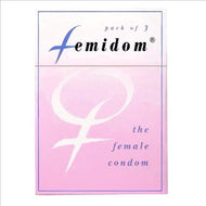 Femidom Female Condom 3pack