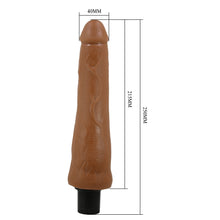 Load image into Gallery viewer, Alfredo Vibrating 9.8" Tan
