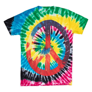 T-shirt Peace Tie Dye 2xl