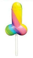 Rainbow Cock Pops