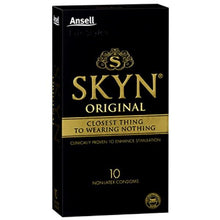 Load image into Gallery viewer, Ansell Skyn 10&#39;s Condoms Non Latex
