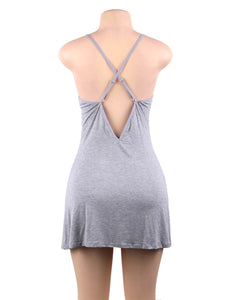 Pajama Set Grey (16-18) 3xl
