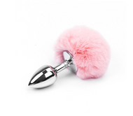 Bunny Tail Medium Pink
