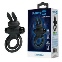 Load image into Gallery viewer, Lawrence Rabbit C &amp; B Ring Black
