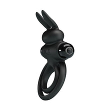 Load image into Gallery viewer, Lawrence Rabbit C &amp; B Ring Black
