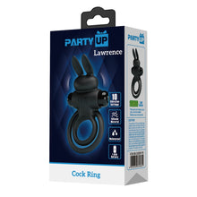 Load image into Gallery viewer, Lawrence Rabbit C &amp; B Ring Black
