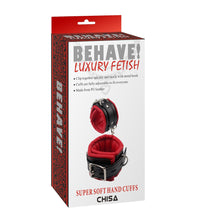 Load image into Gallery viewer, Behave! Super Soft Hand Cuffs
